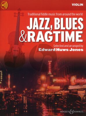 Huws-Jones Jazz-Blues & Ragtime for Violin Violin Solopart with Audio Online