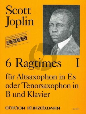 Joplin 6 Ragtimes Vol.1 Alt- oder Tenorsaxophone und Klavier (Hans-Dieter Förster und Irene Patay)