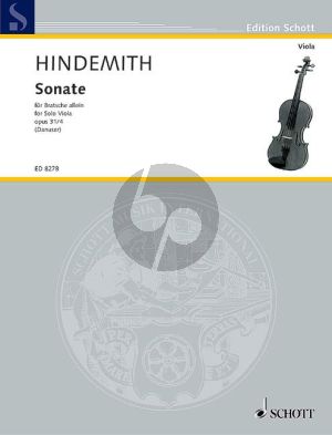 Hindemith Sonate Op.31 No.4 Viola solo (Hermann Danuser)