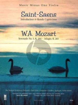 Saint-Saens Introduction & Rondo Allegro-Mozart Serenade KV 204 -Adagio KV 261 Violin