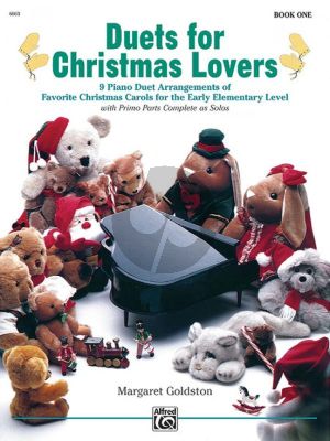Goldston Duets for Christmas Lovers Vol.1 (9 Duet Arrangements Early Elementary)