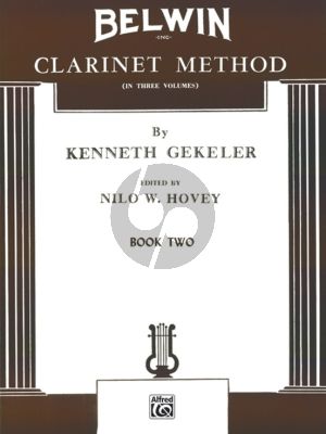 Gekeler Belwin Clarinet Method Vol. 2 (edited by Nilo W. Hovey)