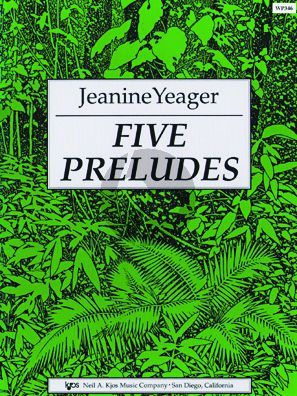 Yeager 5 Preludes for Piano solo