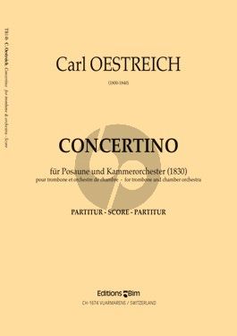 Oestreich Concertino Trombone-Orch. (piano red.)