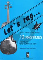 Joplin Let's Rag (10 Ragtimes) Viola mit begl. CD (arr. Uwe Heger)