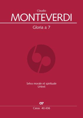 Monteverdi Gloria a 7 (Selva morale e spirituale 1641) SSATTB-Bc Partitur