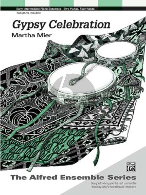 Mier Gypsy Celebration for 2 Piano's (2 copies included)