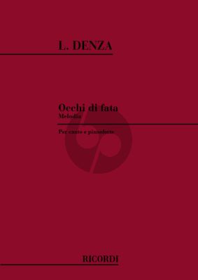Denza Occhi di fato for High Voice and Piano