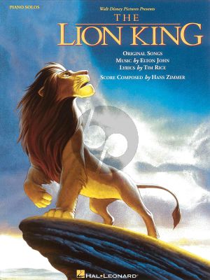 John-Rice The Lion King Piano Solo (Disney animated film 1994)