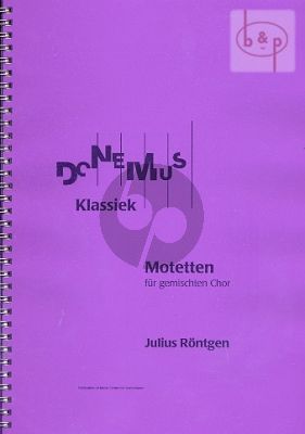 Motetten (1929) SATB