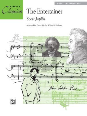 Joplin The Entertainer Piano solo (Simply Classics) (arr. Willard A. Palmer)