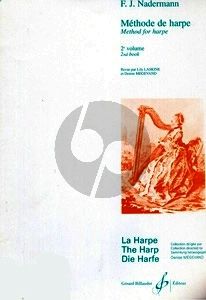 Naderman Methode Vol.2 pour Harpe (Laskine-Megevand)
