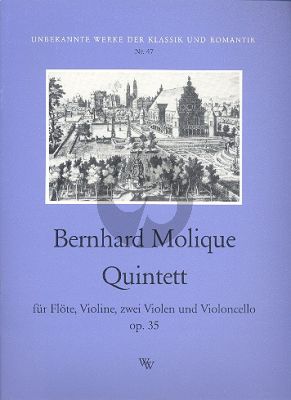 Quintett Op.35 Flöte, Violine, 2 Violen und Violoncello