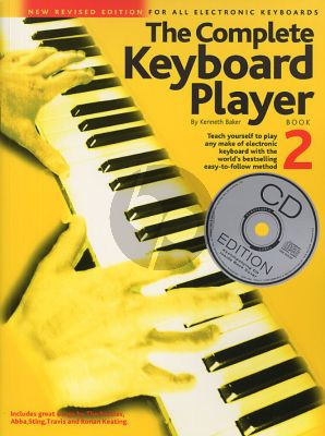 Baker The Complete Keyboard Player Vol. 2 Book with CD (new revised edition)