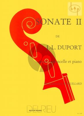 Duport Sonate No. 2 Violoncello et Piano (Feuillard)