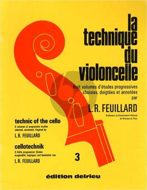 Feuillard Technique du Violoncelle Vol.3