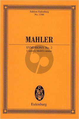 Mahler Symphony No.2 c-minor "Resurrection" Study Score