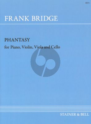 Bridge Phantasy F-sharp minor Violin-Viola-Violoncello and Piano (Score/Parts)