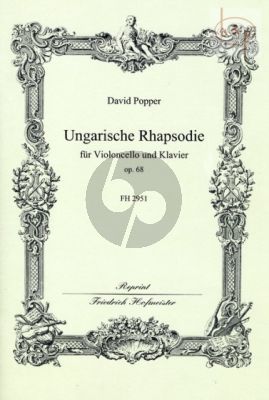 Ungarische Rhapsodie Op.68 Violoncello-Klavier