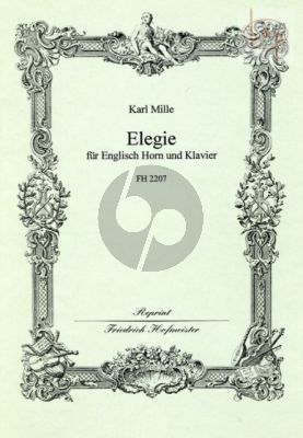 Elegie for English Horn and Piano