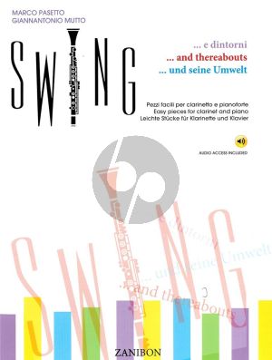 Swing ... and Thereabouts for Clarinet and Piano (Book with Audio online)
