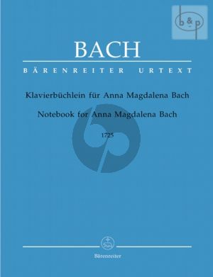 Klavierbüchlein fur Anna Magdalena Bach (1725) (Georg von Dadelsen)