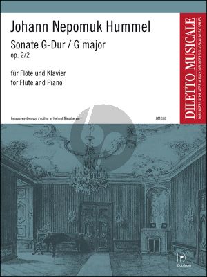 Sonate G-dur Op. 2 No. 2 Flöte und Klavier