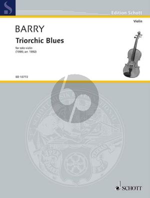 Barry Triorchic Blues Violin solo