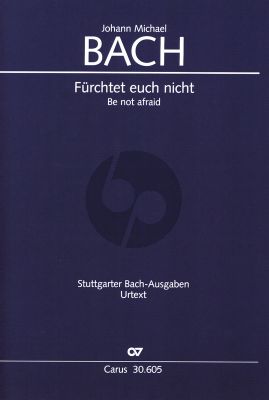 Bach Furchtet euch nicht SATB-SATB-Basso Continuo ad lib. (Stuttgarter Bach-Ausgaben)