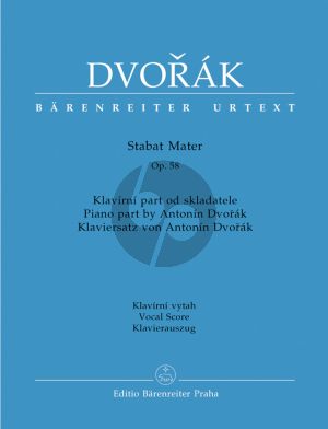 Dvorak Stabat Mater Op.58 Vocal Score (based on Dvorak's Original Piano Version) (Edited by Jan Kachlík and Miroslav Srnka)