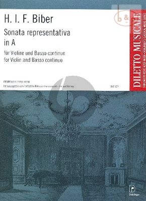 Sonata Representiva A-major Violin and Bc