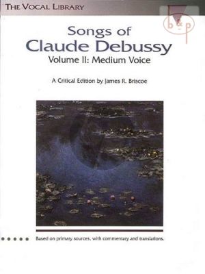Songs of Debussy Vol.2 (Medium Voice)