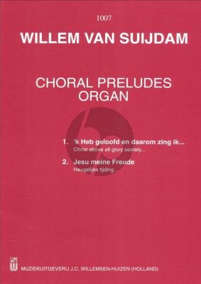 Suijdam Choral Preludes Vol. 2 Organ