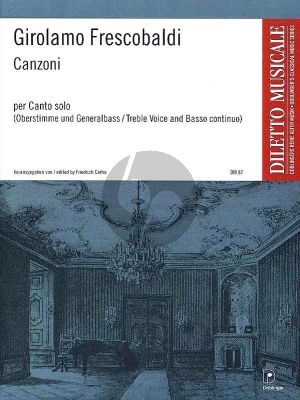 Frescobaldi Canzoni per Canto solo (edited by Friedrich Cerha)