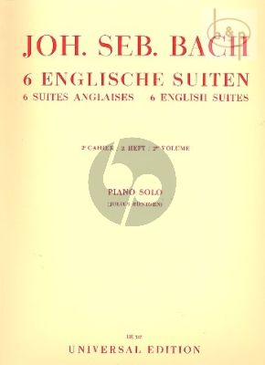 Englische Suiten Vol.2 (BWV 809 - 811)