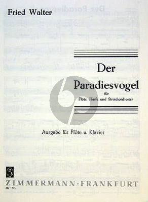 Walter Der Paradiesvogel Flöte-Klavier