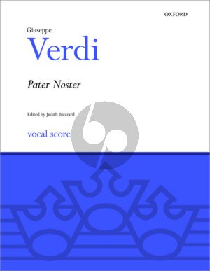 Verdi Pater Noster SSATB Vocal Score (edited by Judith Blezzard) (lat./engl.)
