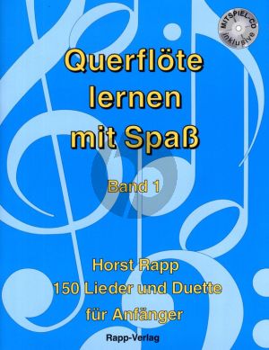 Rapp Querflote lernen mit Spass Vol.1 (Buch-Cd)