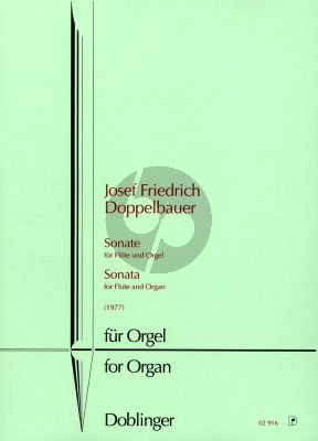 Doppelbauer Sonate (1977) fur Flote und Orgel
