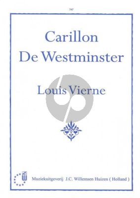 Vierne Carillon de Westminster Orgel