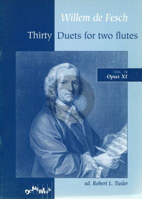 de Fesch 30 Duets op.11 (Playing Score) (Tusler)