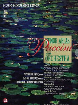 Puccini – Arias for Tenor and Orchestra Volume 1 (Bk-Cd) (Music Minus One)