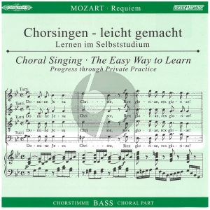 Mozart Requiem d-moll KV 626 Bass Chorstimme CD (Chorsingen leicht Gemacht)
