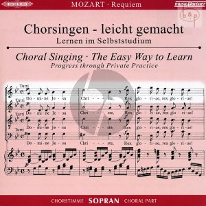 Requiem d-moll KV 626 Sopran Chorstimme CD