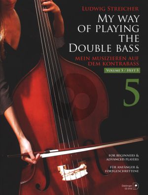 Streicher Mein Musizieren auf dem Kontrabass Vol. 5 (deutsch/englisch)