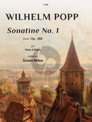 Popp Sonatine Op.388 No.1 for Flute-Piano (edited by Susan Milan) (Grades 6–8)