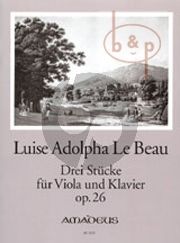 3 Stucke Op.26  Viola-Klavier