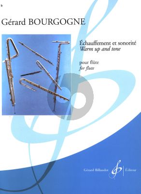 Bourgogne Echauffement et Sonorite / Warm Up and Tone for Flute (Difficile [8])