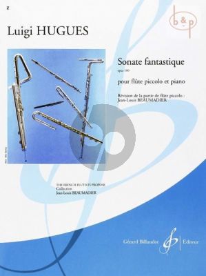 Sonate Fantastique Opus 100 Piccolo et Piano