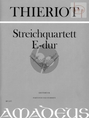 Quartet E-major (Score/Parts)